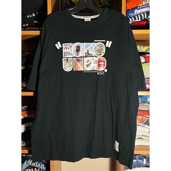 Vintage Y2K Rare Ecko Unltd Cash Rules Everything Tee - Picture 1 of 6